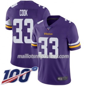 Maillot Minnesota Vikings Dalvin Cook 33 Nike Violet I 100th - Homme